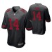 San Francisco 49ers Mohamed Sanu Sr. #14 Game Black Jersey