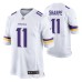 Minnesota Vikings Tajae Sharpe Game #11 White Jersey