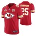 Kansas City Chiefs Super Bowl LV Vapor Limited #25 Clyde Edwards-Helaire Jersey Red Team Logo