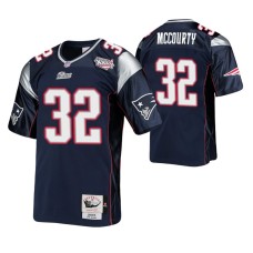 Devin McCourty New England Patriots Throwback Navy Retired Player Authentic Jersey