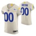 Los Angeles Rams Custom #00 Vapor Elite Cream Jersey