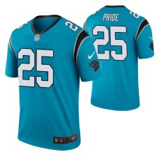 Troy Pride Jr. Carolina Panthers Blue 2020 NFL Draft Color Rush Legend Jersey