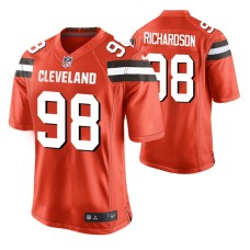 Sheldon Richardson Cleveland Browns Game Jersey Orange