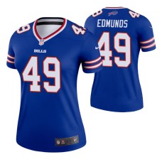 Women Tremaine Edmunds #49 Buffalo Bills Royal Legend Jersey