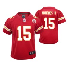 Youth Kansas City Chiefs #15 Patrick Mahomes II Red Nike Team Color Game Jersey