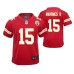 Youth Kansas City Chiefs #15 Patrick Mahomes II Red Nike Team Color Game Jersey