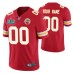 Custom Kansas City Chiefs Super Bowl LIV Men Red Vapor Limited Jersey