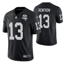 Las Vegas Raiders #13 Hunter Renfrow Inaugural Season Black Vapor Limited Jersey