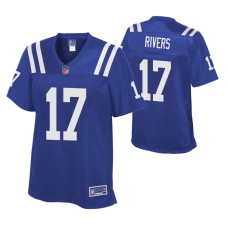 Indianapolis Colts Philip Rivers Royal Pro Line Jersey Women