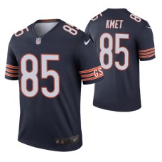 Men Cole Kmet #85 Chicago Bears Navy Legend Jersey