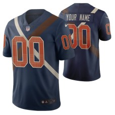 Cincinnati Bengals Custom Men Navy City Edition Vapor Limited Jersey