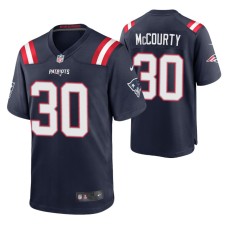 Men New England Patriots Jason McCourty #30 Game Navy Jersey