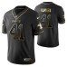 New Orleans Saints Alvin Kamara 100th Season Jersey Black Gold Logo Edition