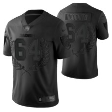 Las Vegas Raiders #64 Richie Incognito Vapor Limited Black Jersey