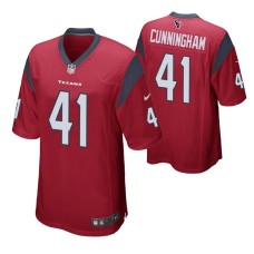 2019 Zach Cunningham Houston Texans Game Jersey Red