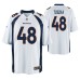 Denver Broncos Derrek Tuszka Game #48 White Jersey