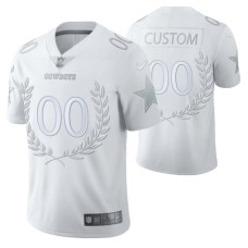 Dallas Cowboys #00 Custom limited edition White collection Jersey