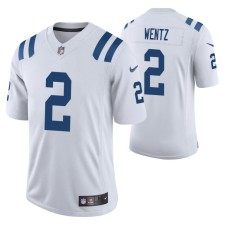 Carson Wentz #2 Vapor Limited White Indianapolis Colts Jersey