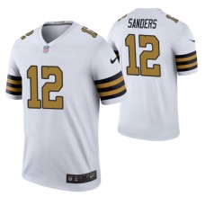 Emmanuel Sanders New Orleans Saints White Color Rush Legend Jersey