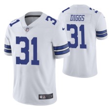 Trevon Diggs Cowboys 2020 NFL Draft White Vapor Limited Jersey