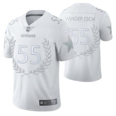 Dallas Cowboys #55 Leighton Vander Esch limited edition White collection Jersey