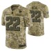 Atlanta Falcons #22 Keanu Neal Camo Limited 2018 Salute to Service Jersey Men