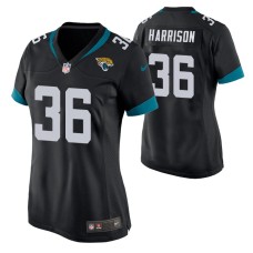 Women Jacksonville Jaguars #36 Ronnie Harrison Black Nike Game Jersey