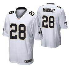 New Orleans Saints #28 Latavius Murray Game Men Jersey White