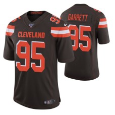 Cleveland Browns Myles Garrett Brown 100th Season Vapor Limited Jersey