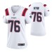 Women New England Patriots Isaiah Wynn #76 Game White Jersey