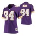 Women Minnesota Vikings Randy Moss Legacy Replica Purple Jersey