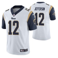 Rams Van Jefferson 2020 NFL Draft White Jersey Vapor Limited