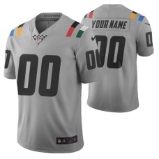 Indianapolis Colts Custom Men Gray City Edition Vapor Limited Jersey