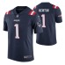 New England Patriots Cam Newton Color Rush Limited Navy Jersey