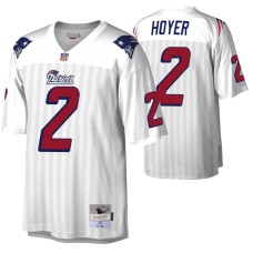 Men New England Patriots Brian Hoyer Legacy Replica White Jersey