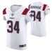 Men New England Patriots Rex Burkhead Vapor Elite White Jersey