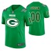 Men Green Bay Packers Custom Kelly Green St. Patrick Day Jersey