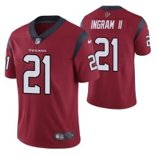 Mark Ingram #21 Vapor Limited Red Houston Texans Jersey