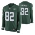 Green New York Jets Jamison Crowder Therma Long Sleeve Men Jersey