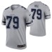 Men Trysten Hill Dallas Cowboys Jersey Gray Inverted Legend Edition