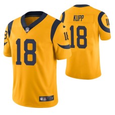 Men Los Angeles Rams #18 Cooper Kupp Gold Nike color rush Limited Jersey