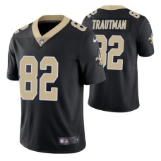 Men New Orleans Saints Adam Trautman Vapor Untouchable Limited Black Jersey