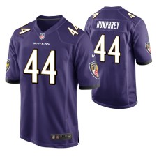 Baltimore Ravens Marlon Humphrey Purple Game Jersey