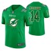 Miami Dolphins Ryan Fitzpatrick Kelly Green St. Patrick Day Men Jersey