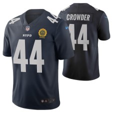 New York Giants Tae Crowder City Edition Navy Vapor Limited Jersey