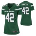 New York Jets #42 Thomas Hennessy Nike Green Women Player Game Jersey