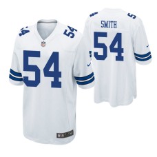 Men Dallas Cowboys #54 Jaylon Smith White Nike Game Jersey