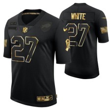 Golden Limited Black #27 Tre'Davious White Buffalo Bills Jersey