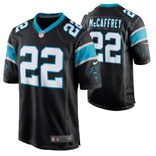 Youth Carolina Panthers Christian McCaffrey #22 Game Black Jersey