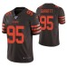 Cleveland Browns Myles Garrett Brown 100th Season Color Rush Limited Jersey